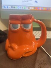 Disney Pixar Finding Dory Hank the Octopus 16 oz Orange Coffee Cup Mug 3D Design picture