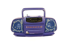 Pochacco Mini Boombox AM/FM Radio - Portable - Sanrio 1996 - Tested & Working picture