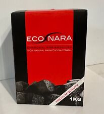 ECO NARA Natural Coconut Shell Charcoal for Hookah Shisha 1 KG econara picture