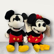Vintage Mickey Minnie Mouse Bean Bag Plush Disney Parks Store Exclusive Lot 2 picture