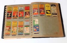 ANTIQUE VINTAGE MATCHBOOK COVERS 165 IN BINDER picture