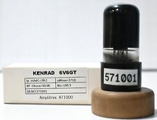 6V6GT KENRAD Black Coated Made in USA Amplitrex Tested 1 Pc picture