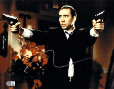NICOLAS CAGE SIGNED AUTOGRAPH FACE/OFF 11X14 PHOTO BECKETT BAS picture