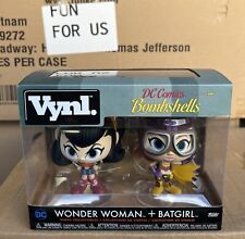 Funko DC Bombshells Vynl. Wonder Woman and Batgirl Vinyl Figure 2-Pack picture