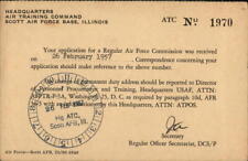 1957 Scott Air Force Base,IL Air Force Correspondence Card Illinois Postcard picture