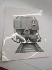 Vintage Railroad Photo BLW Baldwin Locomotive Works Tanker Coupling 1945 Trains picture