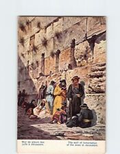 Postcard The Wall of Lamentation of the Jews in Jerusalem Israel Middle East picture