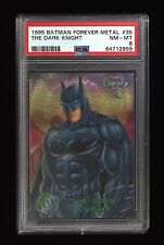 1995 Batman Forever Metal #35 The Dark Knight PSA 8 picture
