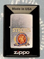 Vintage 2007 Stroh’s Beer Chrome Zippo Lighter NEW picture