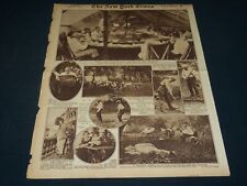 1921 JULY 31 NEW YORK TIMES PICTURE SECTION - HARDING - CARUSO - JONES - NT 8939 picture