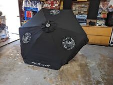 RARE NEW IN BOX White Claw Black 7 foot Patio umbrella picture