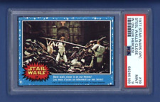 1977 OPC Star Wars 1st series #39 STEEL WALLS CLOSE IN ON OUR HEROES PSA 9 MINT picture