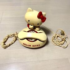 Sanrio Hello Kitty Landline Phone Dial Type Toy  Vintage Showa Retro Rare Japan picture