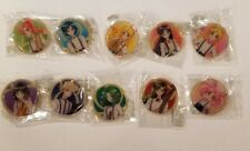 Sailor Moon Classic Concert 2017 Exclusive Complete Set of 10 Metal Pins (NEW) picture