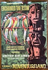 36x54 Poster Enchanted Tiki Room United Air Lines WED Enterprise 1963 Disneyland picture