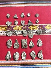 Twenty Five  (25) Pieces Pyrite polished semiprecious Stone From Peru picture