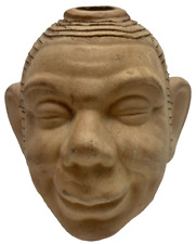 Paddy O'Hair Clay Smiling Jim Mans Head Vintage 1960s Chia Style Planter picture