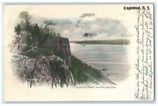 1906 Scenic Clinton Point Palisades Englewood New Jersey Posted Vintage Postcard picture
