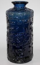 Göte Augustsson for Ruda.Sweden Blue Blown Art Glass Vase.1960. picture