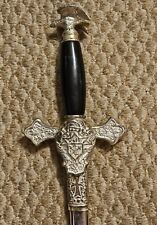 Antique 1905 KNIGHTS OF COLUMBUS Victorian Flying Eagle Pommel Ceremonial Sword picture