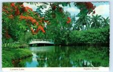 NAPLES, Florida FL ~ Port Royal LANTERN LAKE BRIDGE c1970s - 4