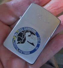 VINTAGE 1967 ZIPPO FULL SIZE - USS CANBERRA CAG-2 - SOUTH VIETNAM WAR SHIP picture