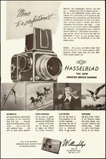 1951 Vintage ad for Hasselblad`The new Swedish Reflex Camera (041914) picture
