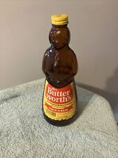 Vintage Mrs. Butterworth’s Syrup Glass Bottle  Thick 'N Rich Label 24 picture