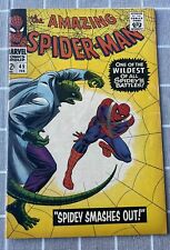The Amazing Spider-Man #45 VF- 3rd App Of The Lizard 1966 Vintage Marvel picture