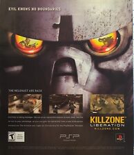 Killzone Liberation The Helghast Are Back Guerrilla PSP Magazine Print Ad 2006 picture