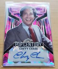 2023 CHEVY CHASE LEAF METAL POP CENTURY BASE AUTOGRAPHS CRYSTAL PINK #BA-CC1 6/8 picture