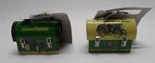 2011 John Deere Mini Dome Style Lunch Pails Tin Box Company Lot of 2 New w Tags picture