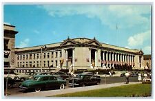 c1950's Shelby County Courthouse Building Cars Memphis Tennessee TN Postcard picture