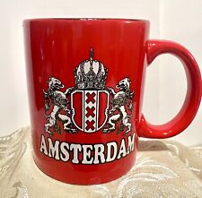 Amsterdam Netherlands Lyons Crest Red Coffee Mug Tea Cup picture