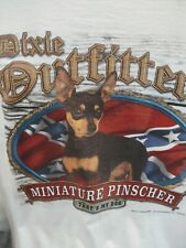 Miniature Pinscher Dixie Outfitters Adult THAT'S MY DOG Long Sleeve Cotton Shirt picture