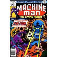 Machine Man (1978 series) #3 in Very Fine minus condition. Marvel comics [u@ picture