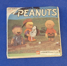 SEALED Gaf B536 The Wonderful World of Peanuts Snoopy view-master 3 Reels Packet picture