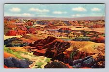 AZ-Arizona, The Painted Desert, Antique, Vintage c1942 Souvenir Postcard picture