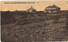 Artesia Rosedale Artisan Suburban Home 1910 Unused New Mexico  picture