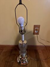 Vintage Pressed Glass Table Lamp picture
