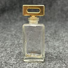 Evyan White Shoulders Vintage Perfume Bottle Sample Mini Vanity Decor Gold Top picture