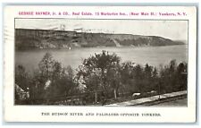 1907 George Rayner Hudson River Palisades Yonkers New York NY Vintage Postcard picture