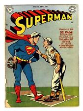 Superman #60 GD/VG 3.0 1949 picture