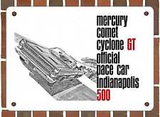 METAL SIGN - 1966 Mercury Comet Cyclone GT Indy 500 Pace Car - 10x14 Inches picture