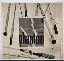 1954 Phantom Fiber Glass Rods Fishing Print Ad picture