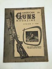 American Guns Magazine Spring 1956 Great Condition History Firearm picture