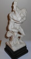 VINTAGE HERCULES AND DIOMEDES STATUE MADE IN ITALY picture