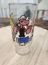 1978 Vintage Popeye Advertising Glass picture