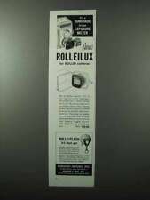 1959 Rollei Rolleilux Sunshade and Exposure Meter Ad picture