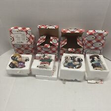 Mary's Moo Moos Lot Of 4 Cute Cows Enesco Dancing picture